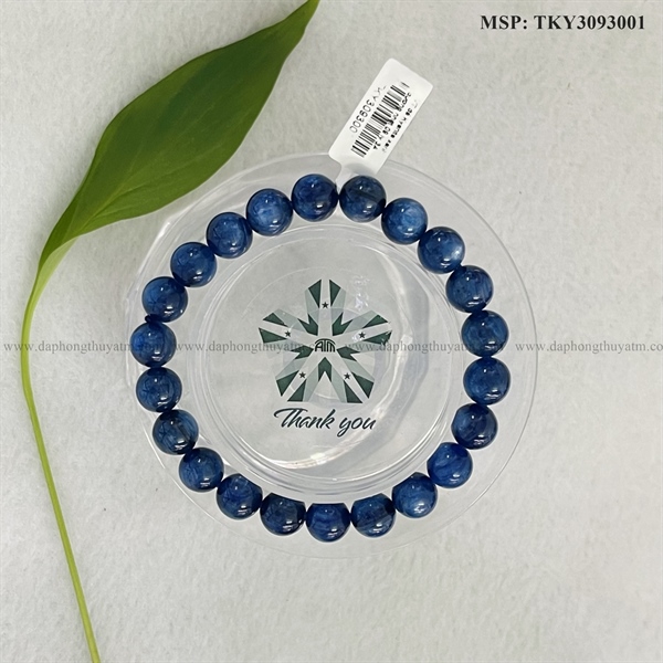 VT đá Kyanite xanh dương nhạt 09 ly 3A